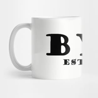 BLEEDING YANKEE BLUE Established 2010 Design Mug